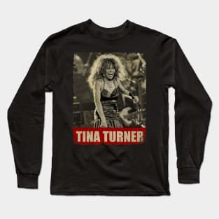 Tina Turner - NEW RETRO STYLE Long Sleeve T-Shirt